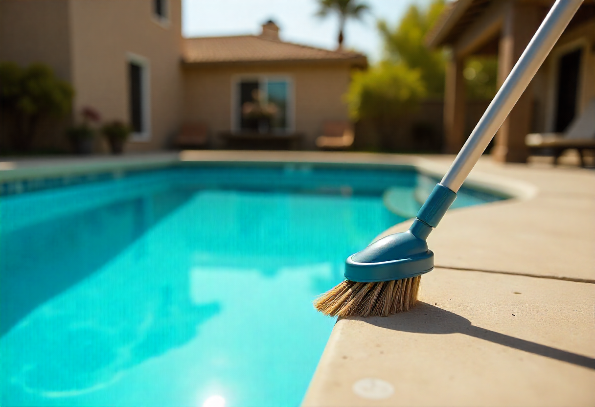 Cleaning pool cleaning